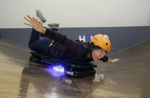 Dünyanın ilk uçan kaykayı Hoverboard 7
