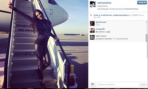 Adriana Lima Instagram'da Yenge Oldu 8