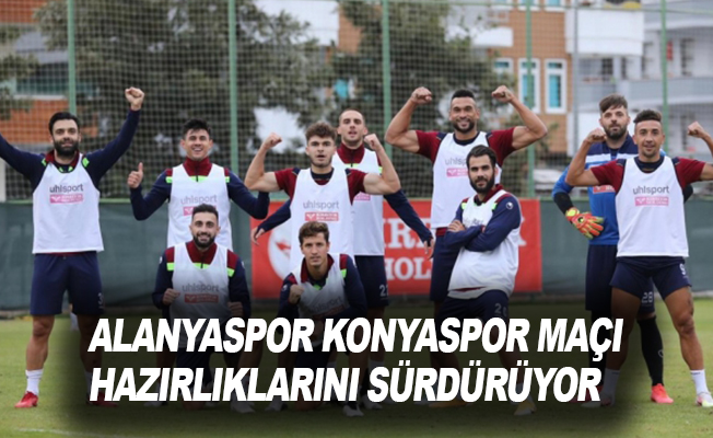 Alanyaspor Konyaspor maçı hazırlıklarını sürdürüyor
