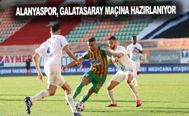 Alanyaspor, Galatasaray maçına hazırlanıyor