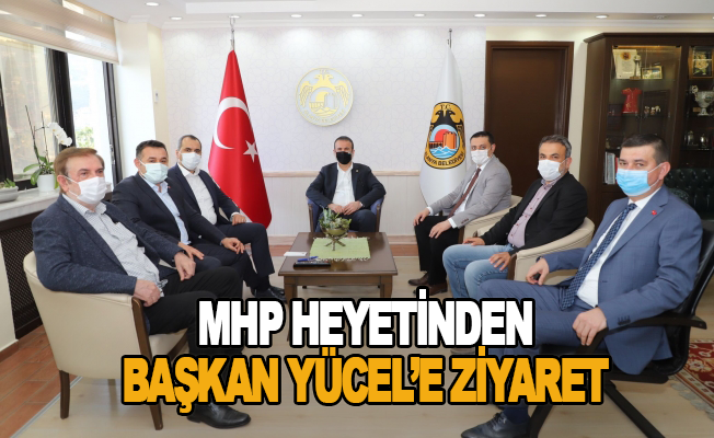MHP heyetinden Başkan Yücel'e ziyaret