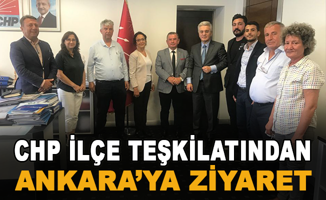 Alanya CHP İlçe Teşkilatından Ankara'ya ziyaret
