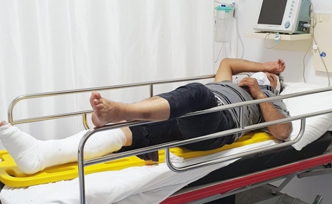 Ahmet Yanar kazada yaralandı