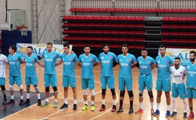 Alanya Belediyespor'un turnuvada ilk sınavı
