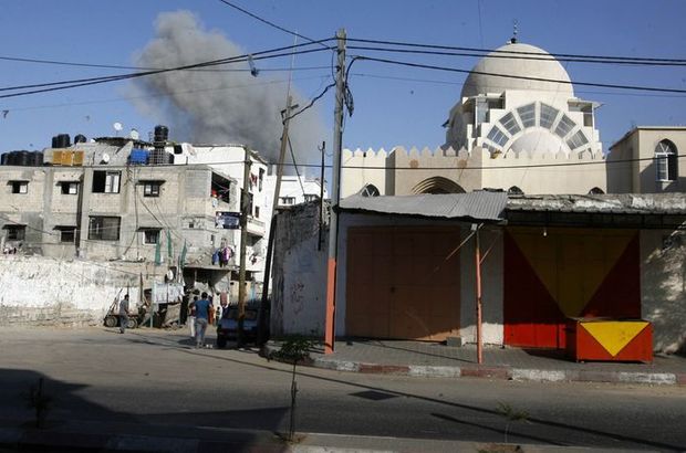 İsrail 'den Gazze'ye hava saldırısı