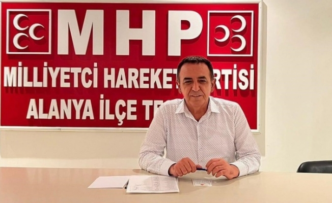 MHP Alanya'dan 29 Ekim Cumhuriyet Bayramı Mesajı
