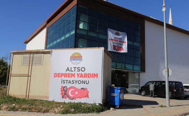 ALTSO Deprem İstasyonu Depremzedelerin imdadına yetişiyor