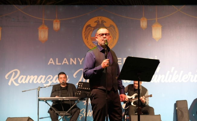 Alanya Belediyesi Ramazan Meydanı Şair İbrahim Sadri’yi Ağırladı