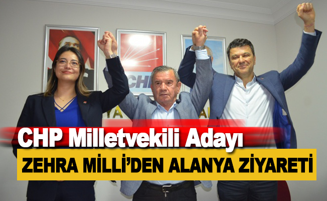 CHP Milletvekili Adayı Zehra Milli, Alanya'da Partililerle Buluştu