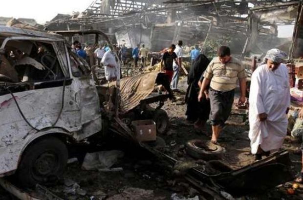 Bağdat'ta bombalı saldırı:  20 ölü, 70 yaralı!