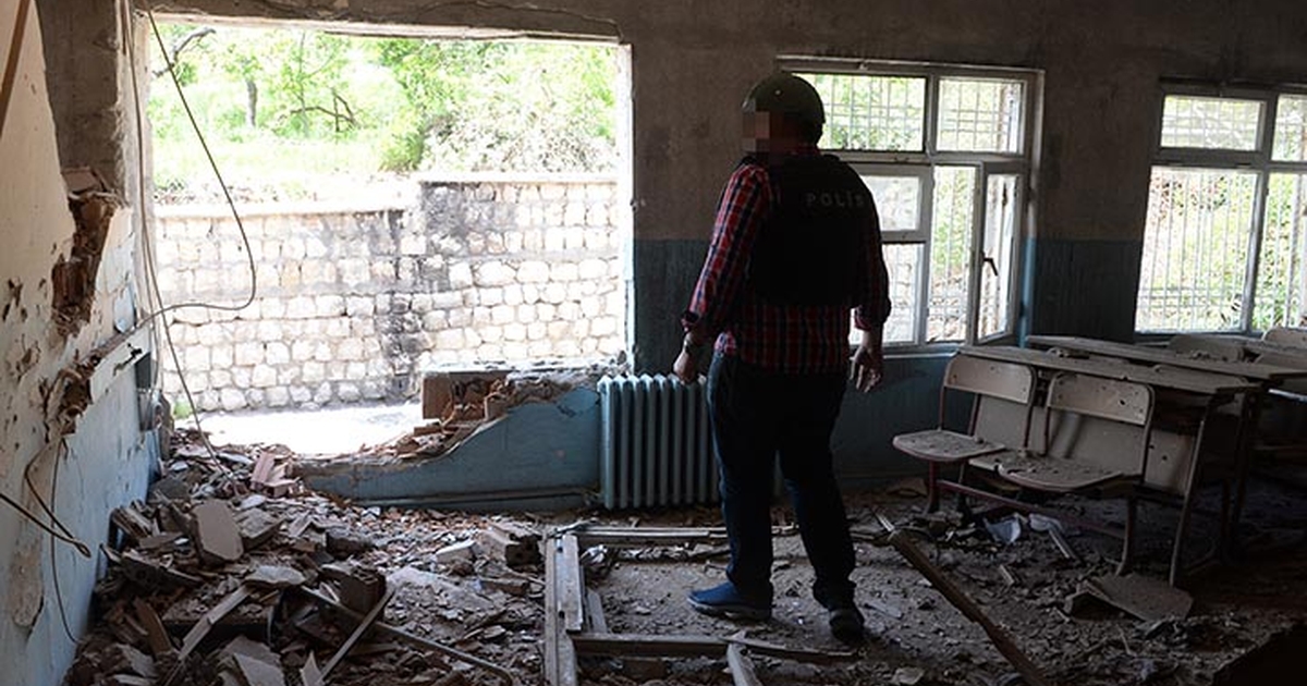 PKK Şırnak'ta askerlerin kaldığı okullara saldırdı