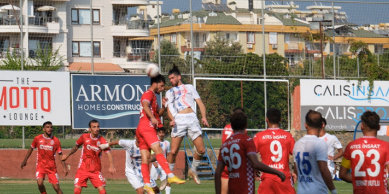 Alanya Kestelspor ve Çankaya FK arasında heyecan verici beraberlik: 1-1