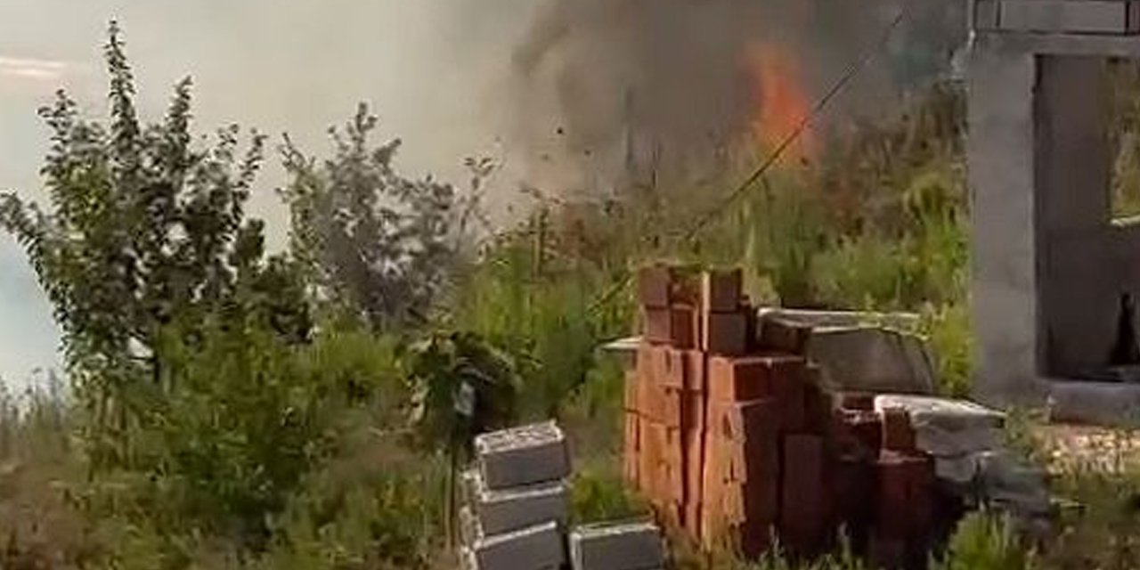 Alanya'da dehşet veren yangın! İtfaiye ekipleri