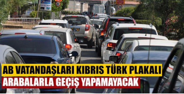 Kıbrıslı Türkler başkasının arabasıyla Metehan'dan geçemeyecek!