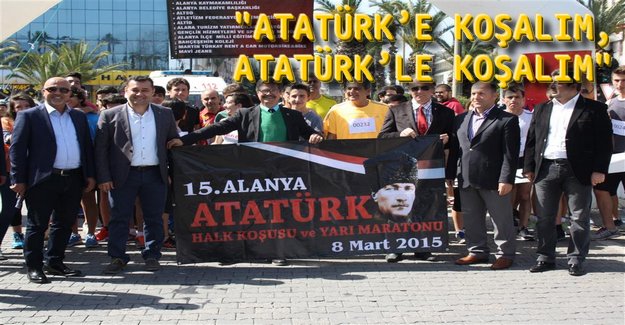 16. Alanya Atatürk Yarı Maratonu ve Halk Koşusu Başlıyor