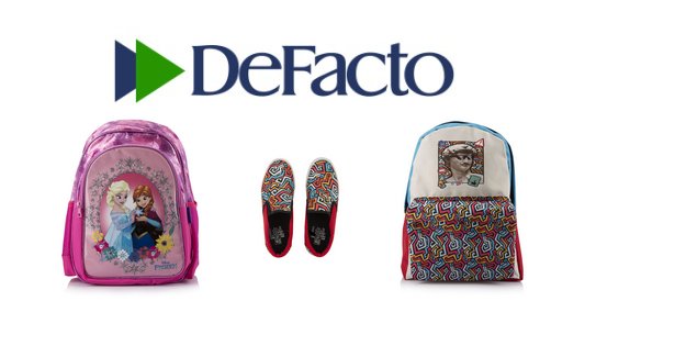 DeFacto’dan Okula Havalı Dönüş!