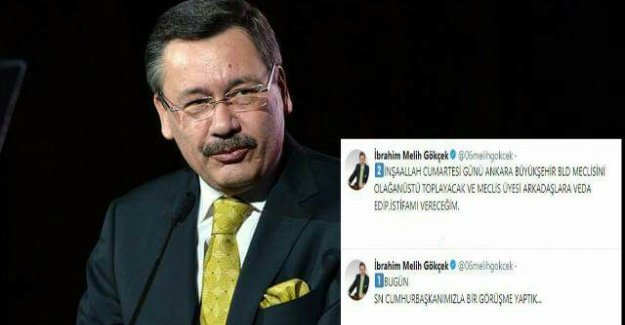 Ankara Belediye Başkanı İstifa Edecegini Duyurdu