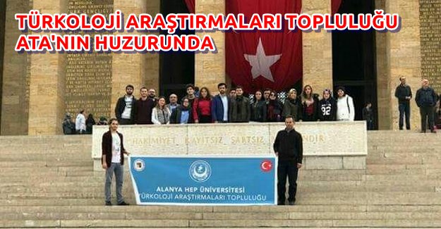 Türkoloji Araştırmaları Topluluğu ATA'nın Huzurunda