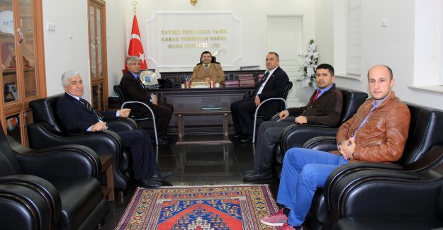 Türkiye Satranç Federasyonu Üyelerinden Kaymakam Tanrıseven'e Ziyaret