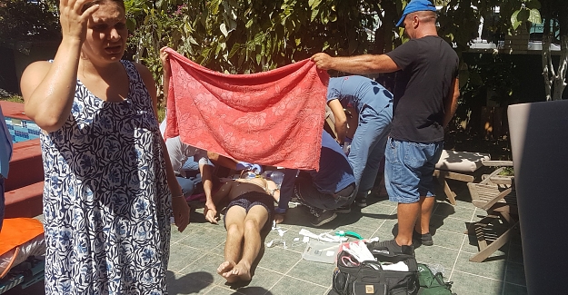 Havuza Giren Rus Turist Boğuluyordu