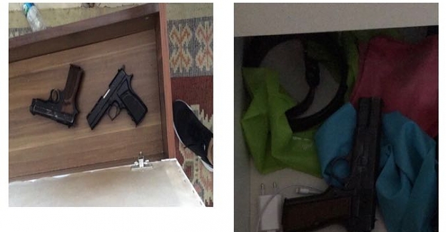 Alanya'da Silahlı suç örgütüne şafak operasyonu 8 kişi yakalandı