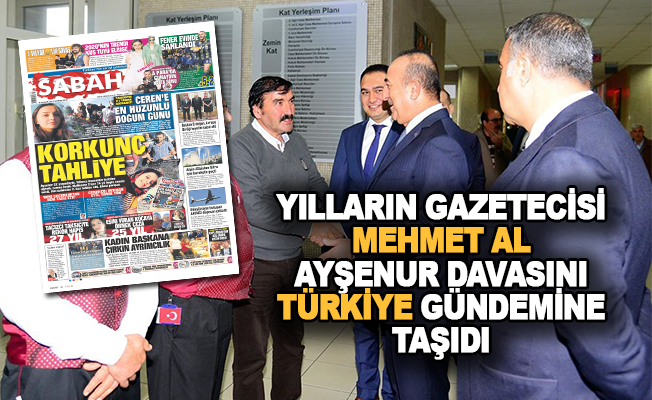 Ayşenur Davası Sabah Gazetesinde Manşetten Yayınlandı