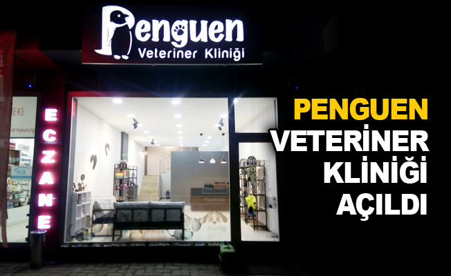 Penguen veteriner kliniği açıldı