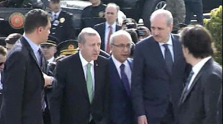 Erdoğan şehit binbaşının cenazesine katıldı