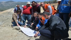 Özgür Finike Kapıçay Baraj İnşaatını İnceledi