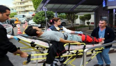 Ayağı Taş Makinasının Altında Kalan İşçi Yaralandı
