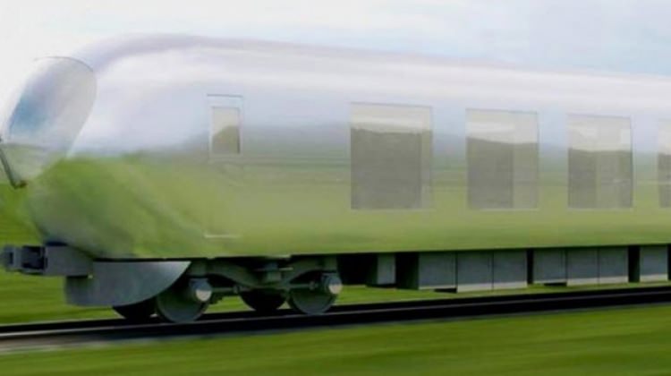 Teknolojik fantezi: Görünmez tren yapıyorlar!