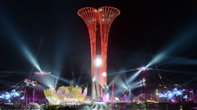 Expo 2016 Antalya Görsel Şovun Provası Yapıldı