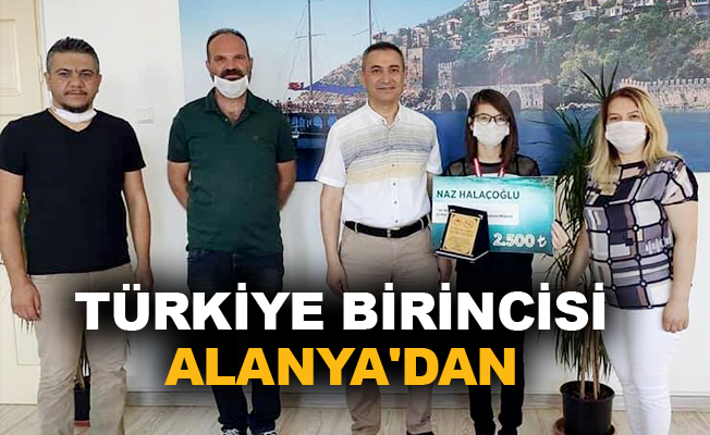 DSİ'nin düzenlediği resim yarışmasında Türkiye birincisi Alanya’dan