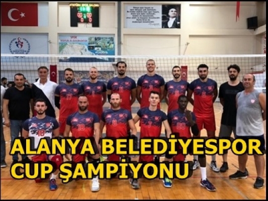 Alanya Belediyespor Cup Şampiyonu